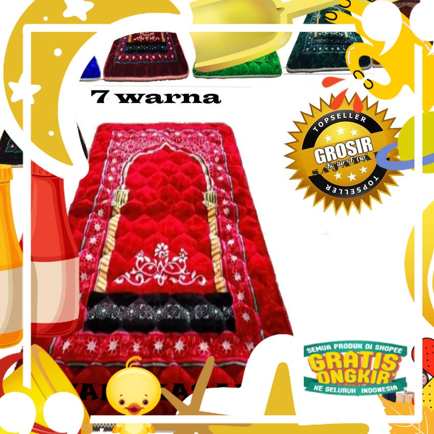 (COD)Sajadah Busa Quilting / Sajadah Tebal / Sajadah Busa / SajadahTurki / Sajadah Premium / Sajadah