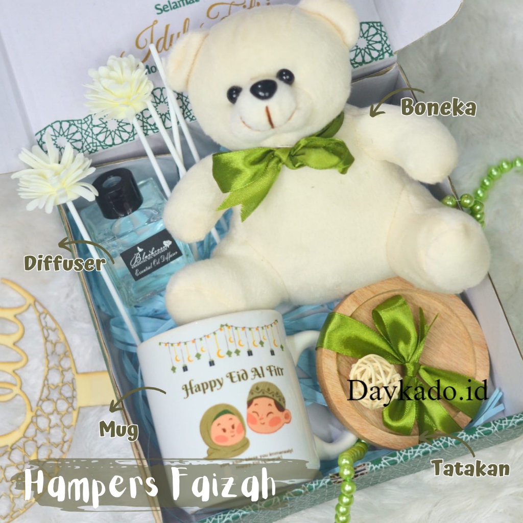 

(READY NIH) Hampers Lebaran / Parcel Lebaran Idul Fitri Gift box hadiah kado murah terjangkau eid mubarak Daykado