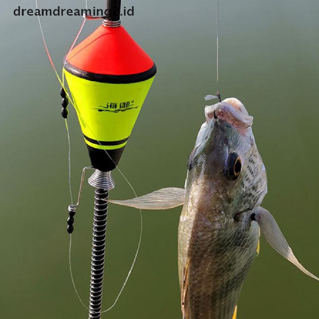 (hot) Pelampung Pancing Otomatis Aksesoris Pancing Fast Fishing Bobber Fishing Float//