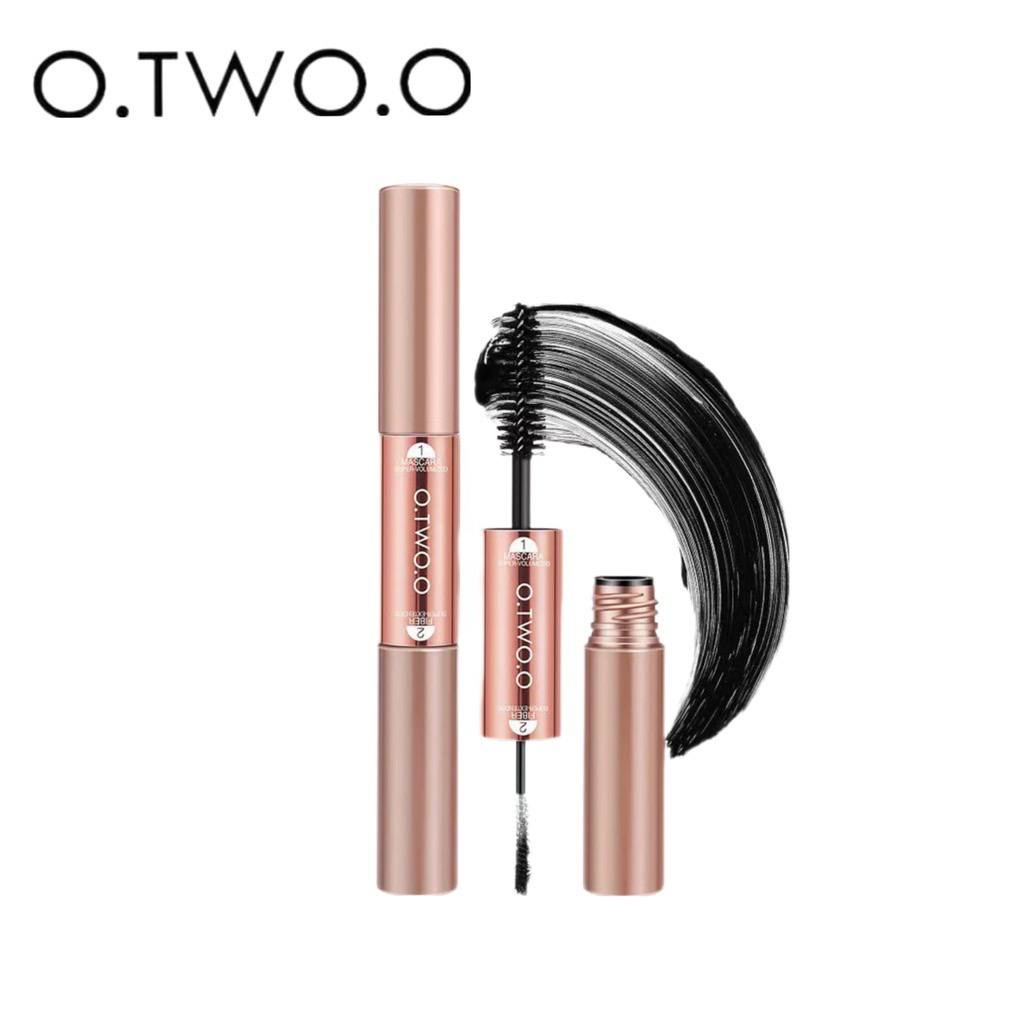 O.TWO.O Miracle Mascara 2 in 1 Silk Fiber Waterproof And Fast Dry 9135 [Emperor]