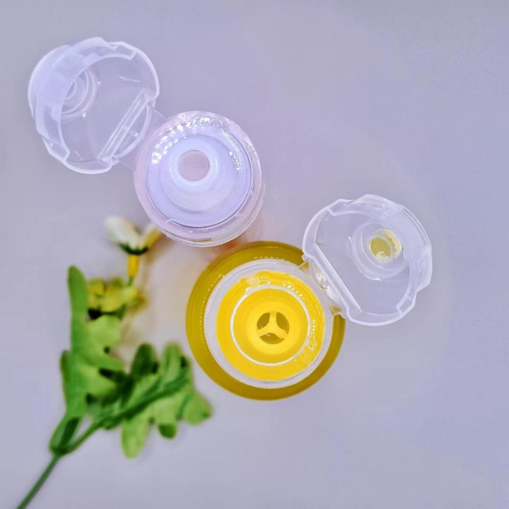 [Elegan] Botol Peras Saus Transparan 90ML Tahan Suhu Tinggi Travel Portable Botol Minyak Saus Tomat