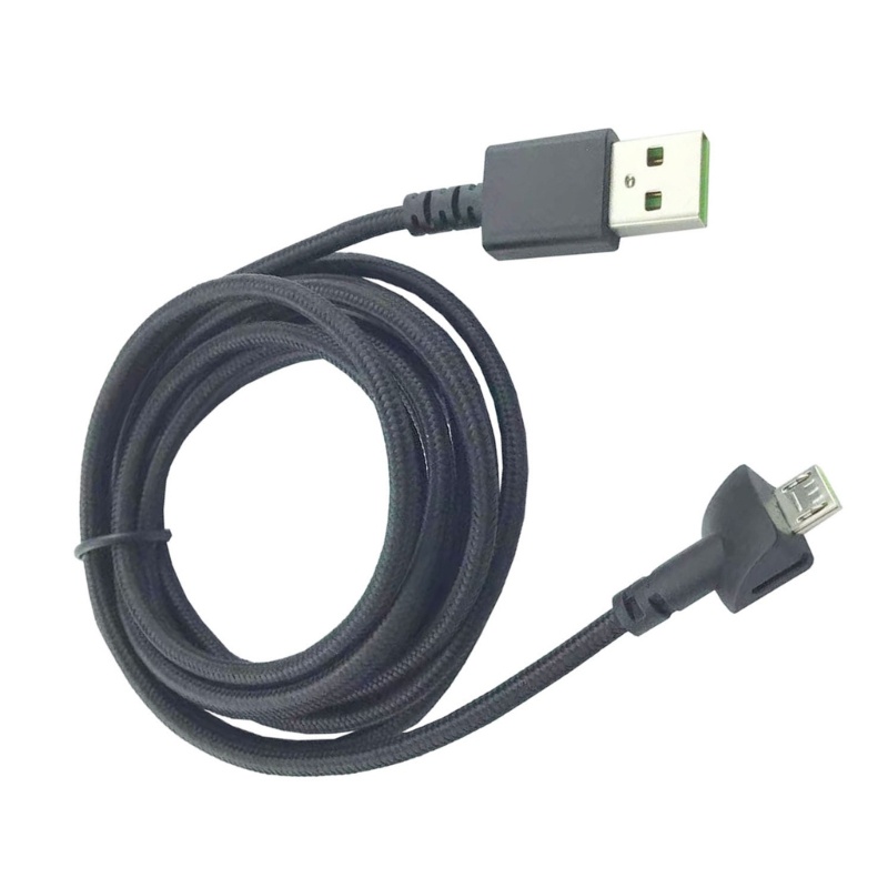 Zzz Nylon Braided Micro USB Charging Cable Untuk Seiren Mini Microphone High Speed Micro USB Wires Microphone Cord Ganti