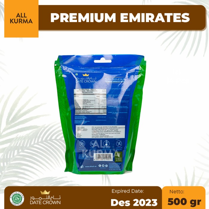 

✨NEW✨ -Kurma Date Crown Premium Emirates 500gr- 2.2.23