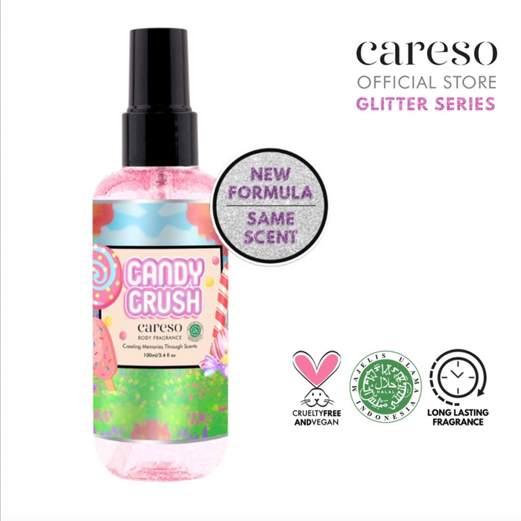 CARESO Body Mist/Body Fragrance/Body Parfume Candy Crush 100ml