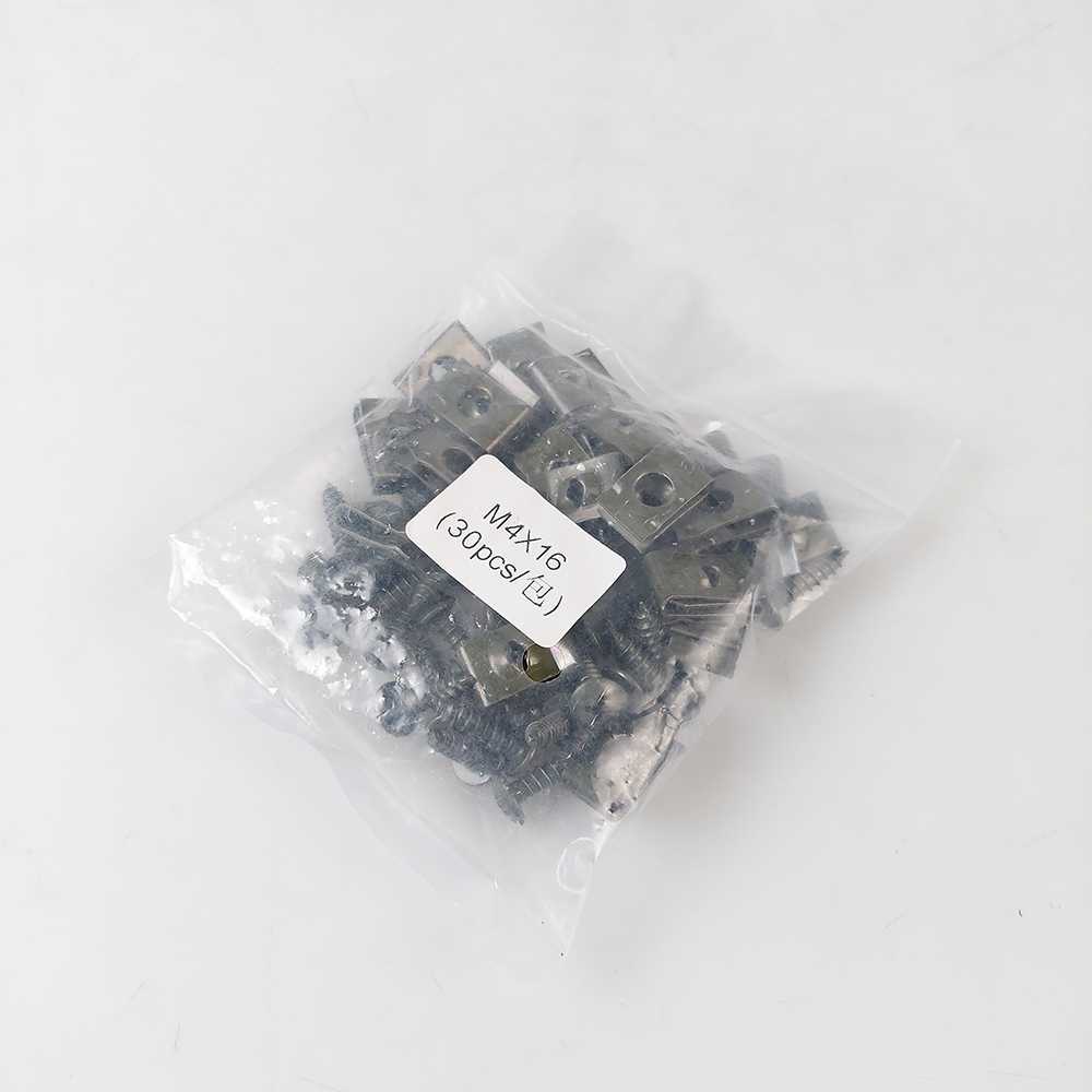 SUGERYY Set Baut Klip Body Motor Mobil Skuter 30PCS - SUM4 ( Al-Yusi )