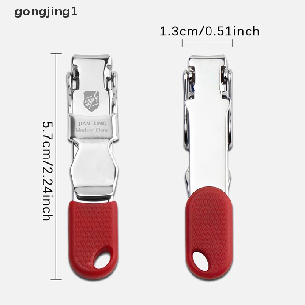 Ggg Gunting Kuku Mini Ultra Tipis Portable Stainless Steel Nail Toe Cutter Trimmer ID