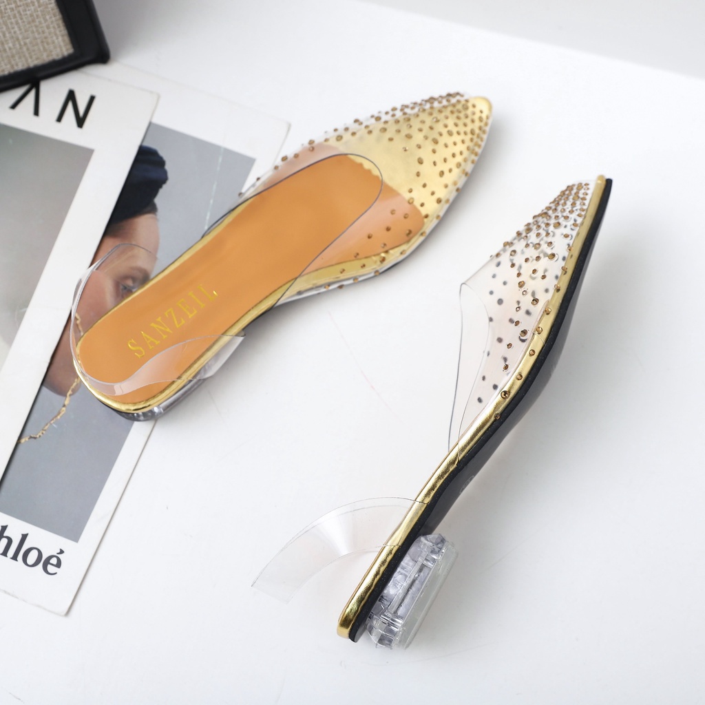 COD BAYAR DITEMPAT &gt; &gt; &gt; 0001 Sandal Heels Transparan