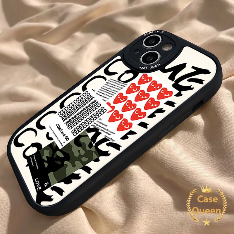 Graffiti Camouflage Oil Painting Love Heart Phone Case Infinix Hot 10s 10 11s 11 10T 9 Play Smart 5 6 Hot 10 Lite Note 8 Soft Tpu Couple Cover