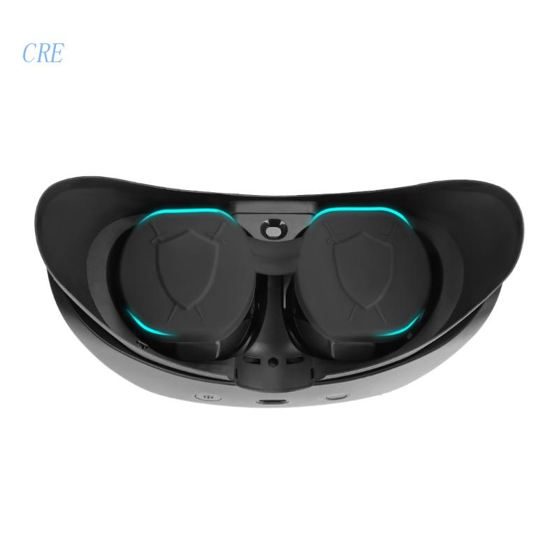 Cre Topi Penutup Kacamata VR Tahan Guncangan Silikon Cover Pelindung Untuk PS VR2 Headset Glasses Lens Caps VR Tahan Debu Sl