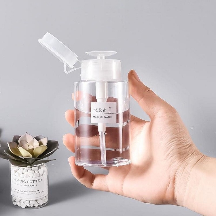 JOS1518 Botol Pump Makeup Remover Press Bottle Toner Cleanser