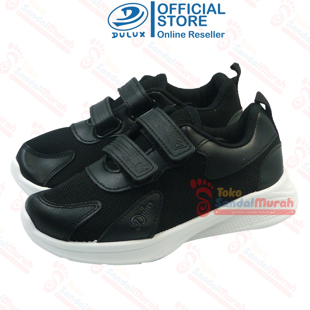 Toko Sendal Murah - Sepatu Sekolah Hitam Putih Uk 28 - 35 / Sepatu Olahraga Anak / Sepatu Anak Nyaman Model Prepet [Toko Sendal Murah BX 1066]