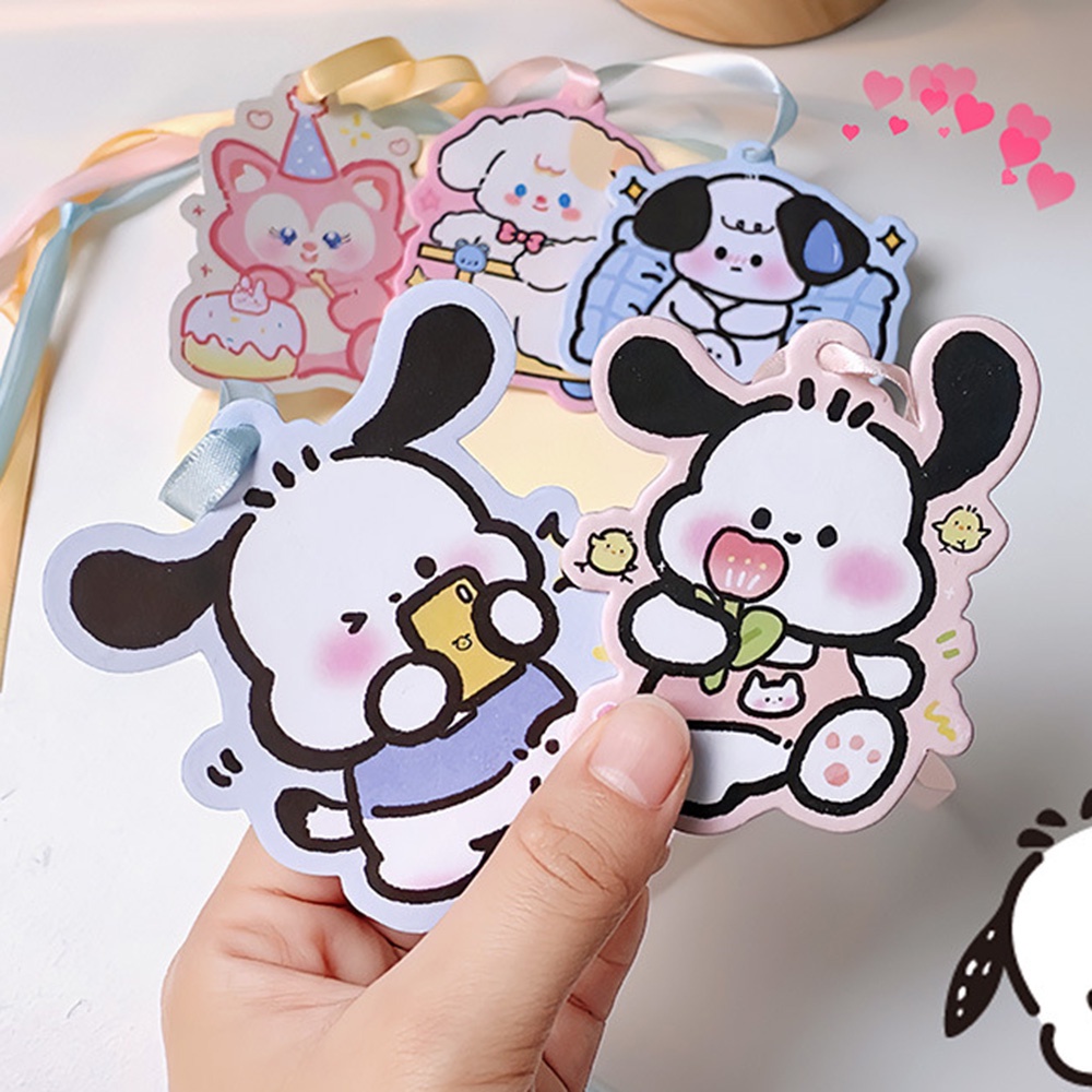 5pc Parfum Mobil Kartun Lucu Slice Strawberry Bear Pacha Anjing Mobil Interior Dekorasi Liontin Kreatif Rumah Lemari Sachet