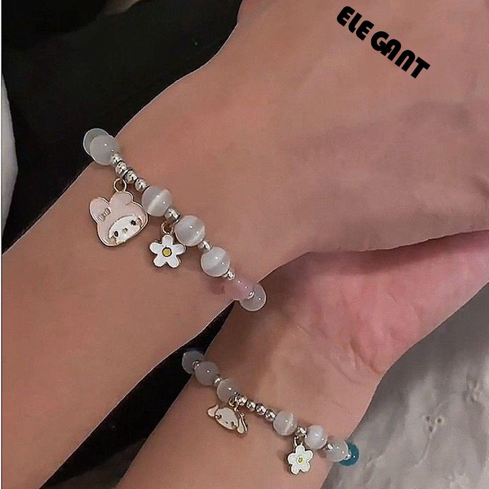 [Elegan] Gelang Kartun Wanita Trendi Lucu Lolita JK Melody Untuk Pecinta Teman Anjing Bangles