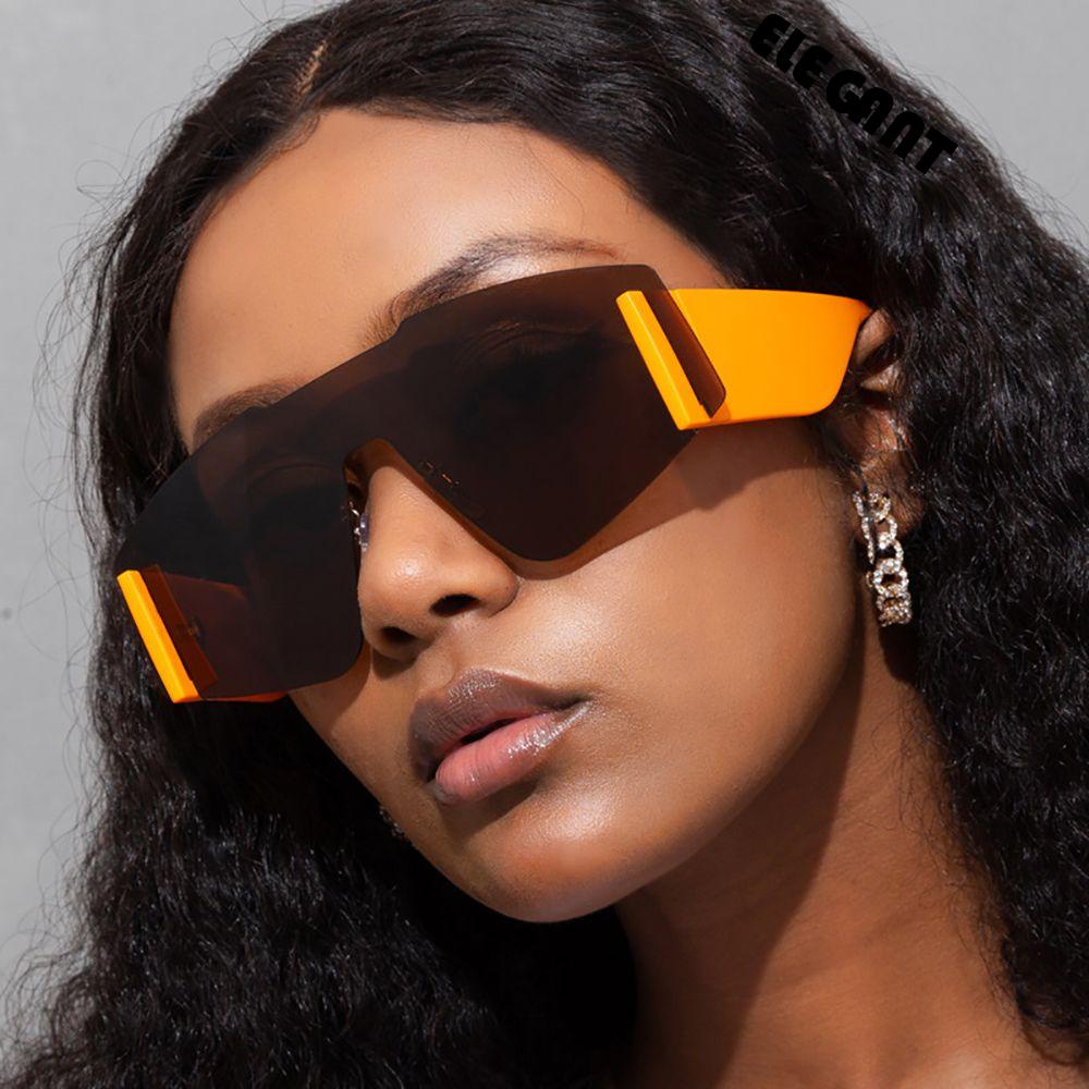 [Elegan] Square Sunglasses Eye Glasses Anti Radiasi Untuk Wanita Kacamata Perlindungan Perlindungan Perlindungan UV Korea Kaki Lebar Perempuan Pria Kacamata Wanita Kacamata