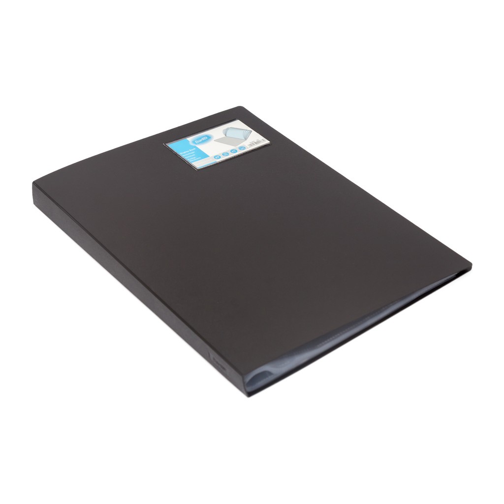 

Bantex Display Book Clear Holder 60 Pockets Folio Black