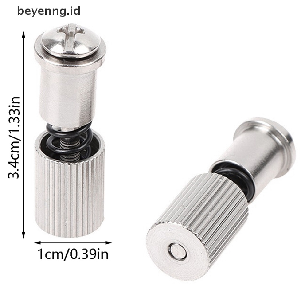 Beyen 1/4pcs Presser Foot Quick Change Screw Device Cocok Industrial Easy Feet Holder ID