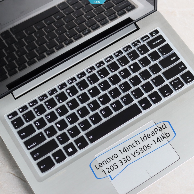 Casing Keyboard Laptop Cover Silikon Tahan Air Untuk Lenovo 14inch IdeaPad 120S 330 V530s-14ikb Pelindung Kulit Keyboard Film [ZK]