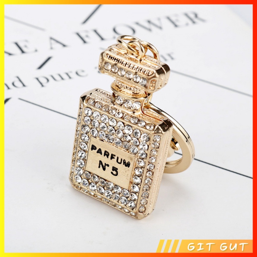 Keychain Gantungan Kunci Luxury Perfume Bottle - Botol Parfum