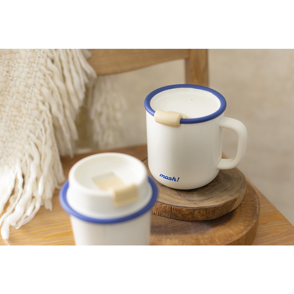 Mosh New Latte Mug Cup White 430ml