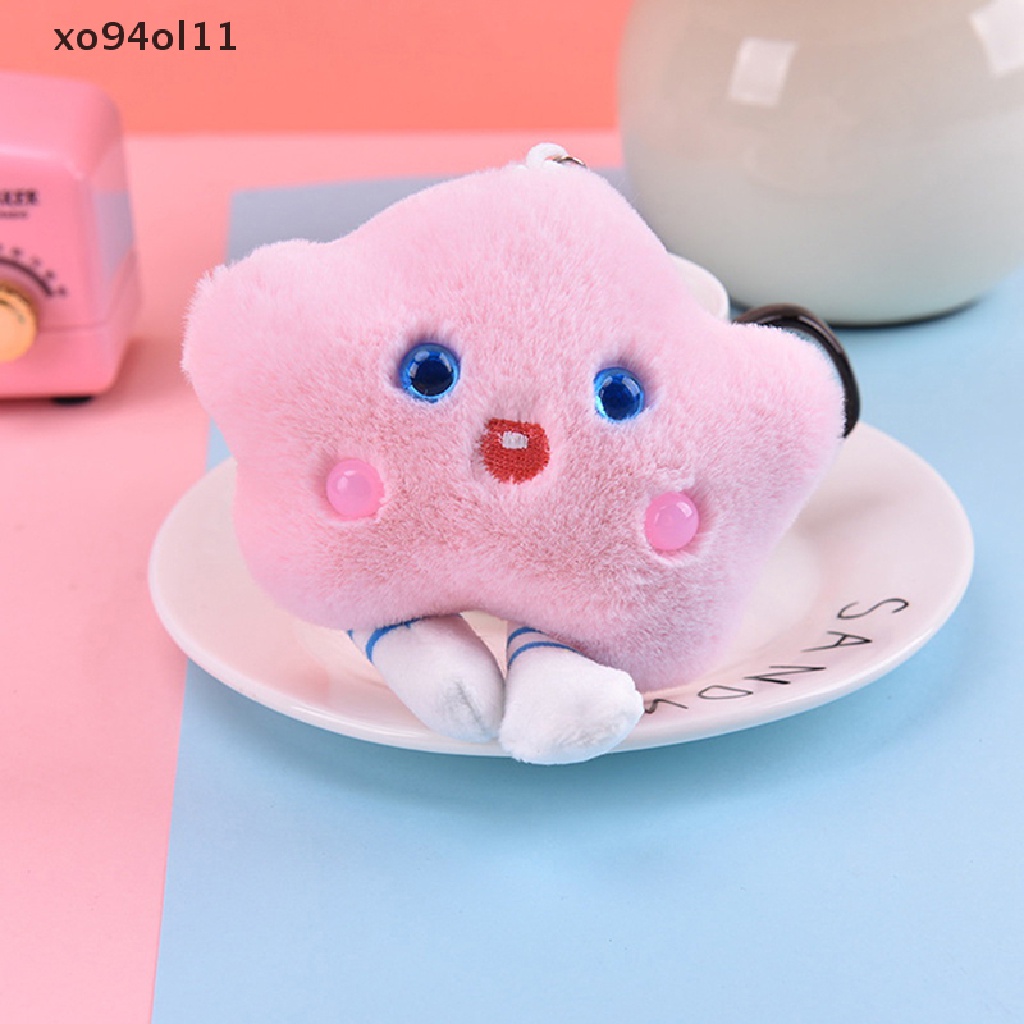 Xo Boneka Kreatif Ekspresi Awan Lucu Mainan Mewah Gadis Bantal Awan Gantungan Kunci Boneka OL