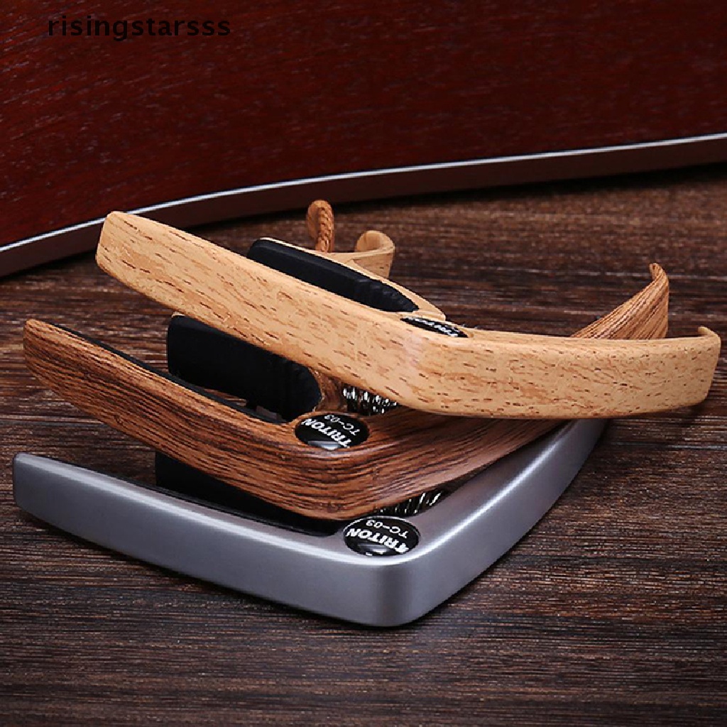 Rsid Span-new Quick Change Grain Clamp Key Capo Spring Untuk Gitar Elektrik Akustik Bass Jelly