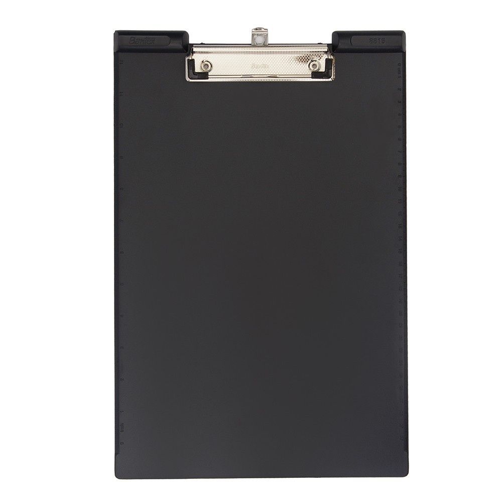 

Bantex Clipboard Plastik Papan Jalan Folio F4 Black