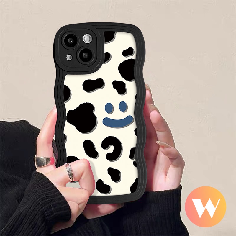 Case Motif Leopard Kompatibel Untuk iPhone 7Plus 11 Pro Max12 14 13 Pro Max X XS XR Max7 14 8 6 6s Plus SE 2020 Lembut Cinta Hati Smile Pasangan Soft Cover