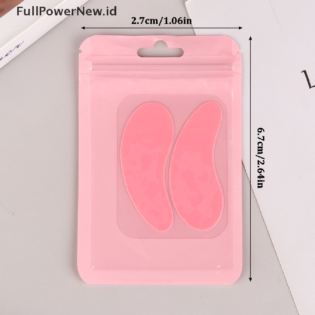 Power 1pasang Eyelash Lift Silicone Lash Perm Pads Lashlifg Alat Eyelash Perm Pad ID