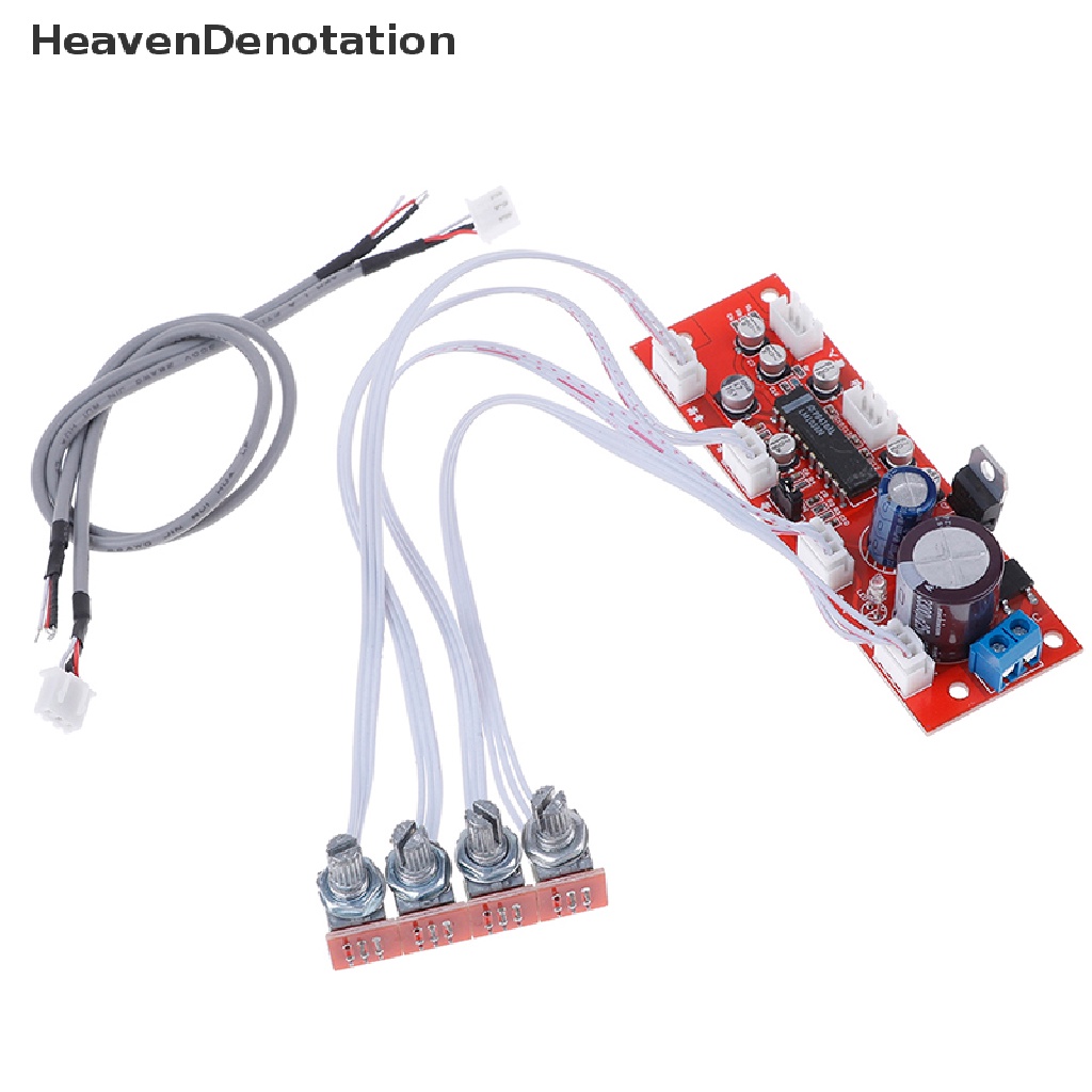 [HeavenDenotation] Lm1036 tone board Potensiometer Terpisah treble bass balance Kontrol volume new HDV