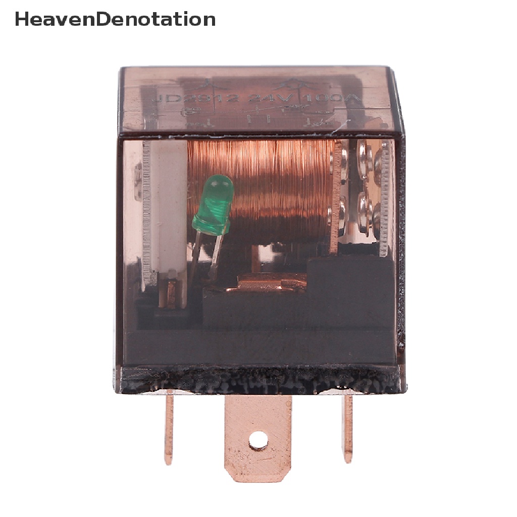 [HeavenDenotation] Relay Otomotif Anti Air12/24V 100A 4/5Pin SPDT relay Perangkat Kontrol Mobil HDV