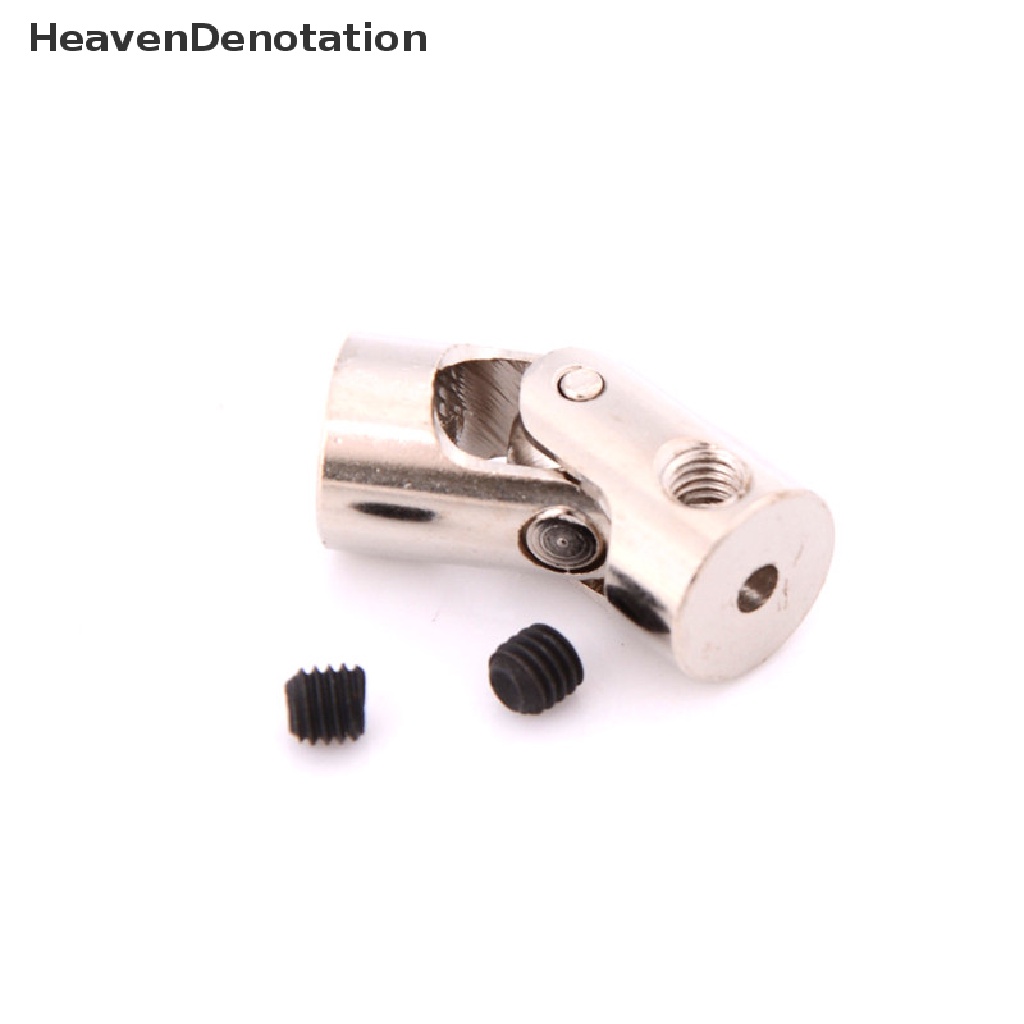 [HeavenDenotation] 2.3/3.17/4mm Boat Car Shaft Coupler Konektor Motor Kopel Universal Joint HDV