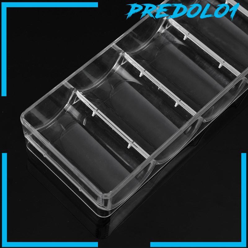 [Predolo1] Tray Keripik Akrilik Tahan 100kikir 5sekat Shockproof Untuk Keluarga