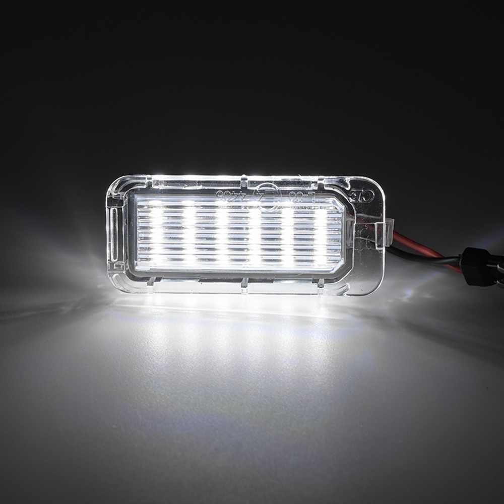 2pcs Untuk Lampu Plat Nomor LED Ford C-Max Transit Connect Edge Ecosport Ranger Transit-150 /250/350Untuk Jaguar XJ XF