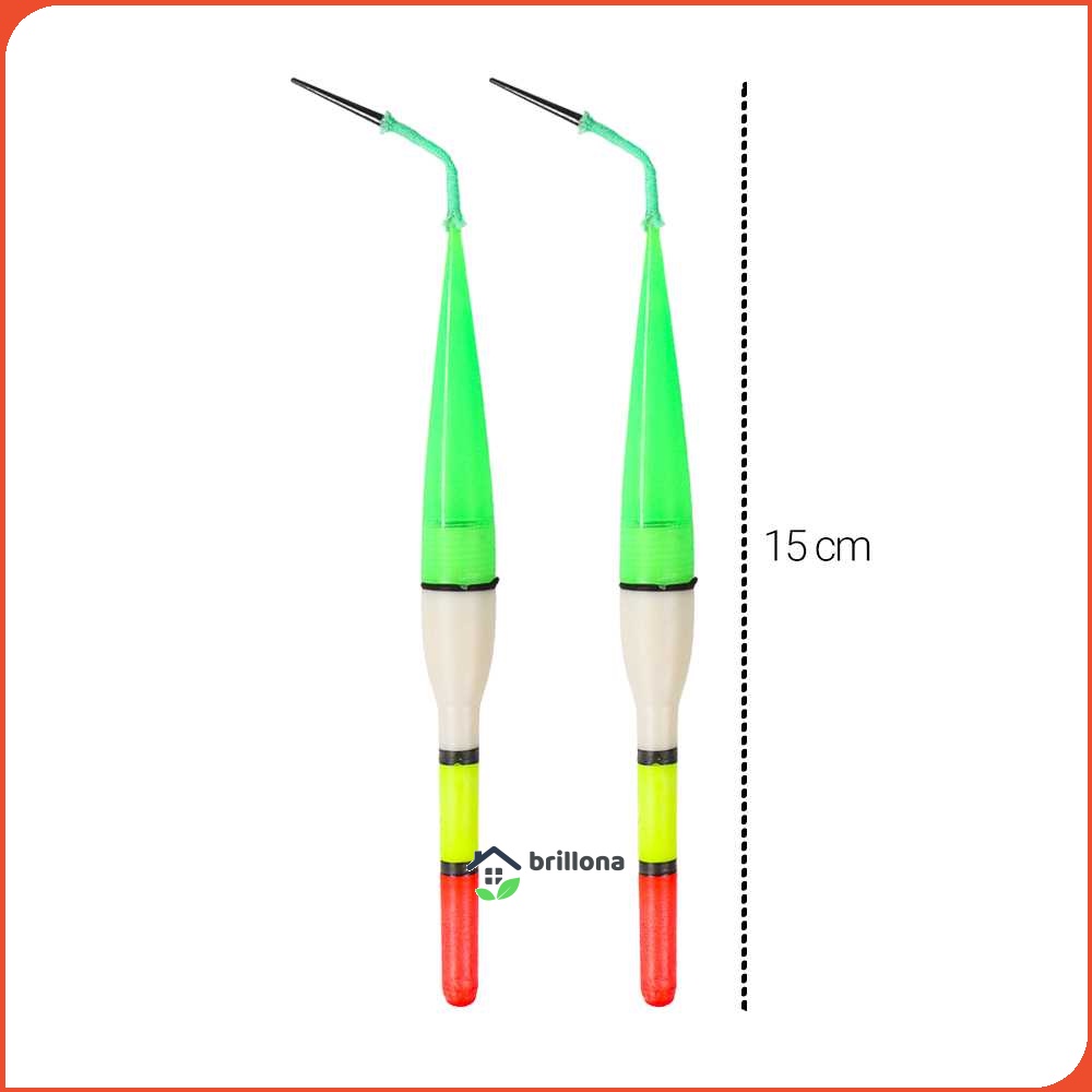 TONQUU Pelampung Umpan Pancing LED Luminous Fishing Floats Bait 2 PCS - NT-02