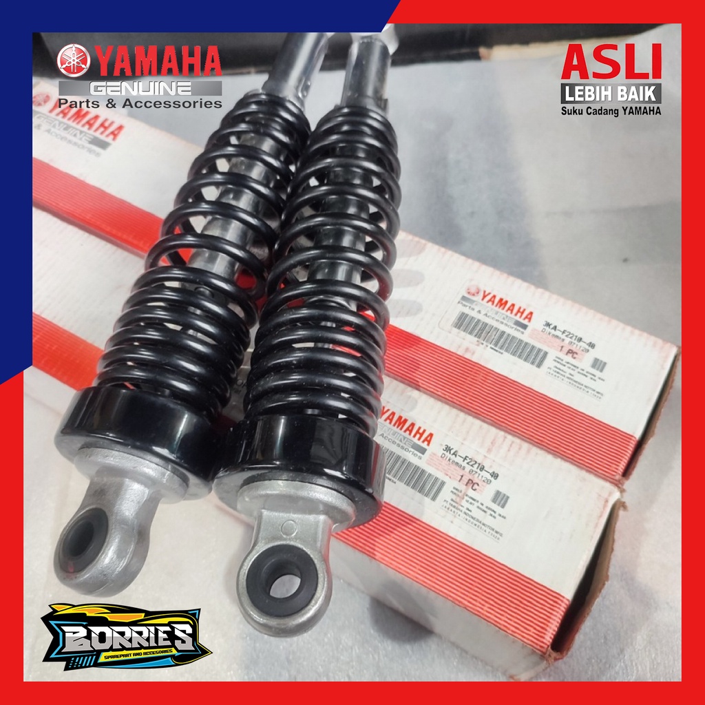 Shockbreaker Skok Belakang Hitam Yamaha RX King 3KA-F2210-40 SEPASANG