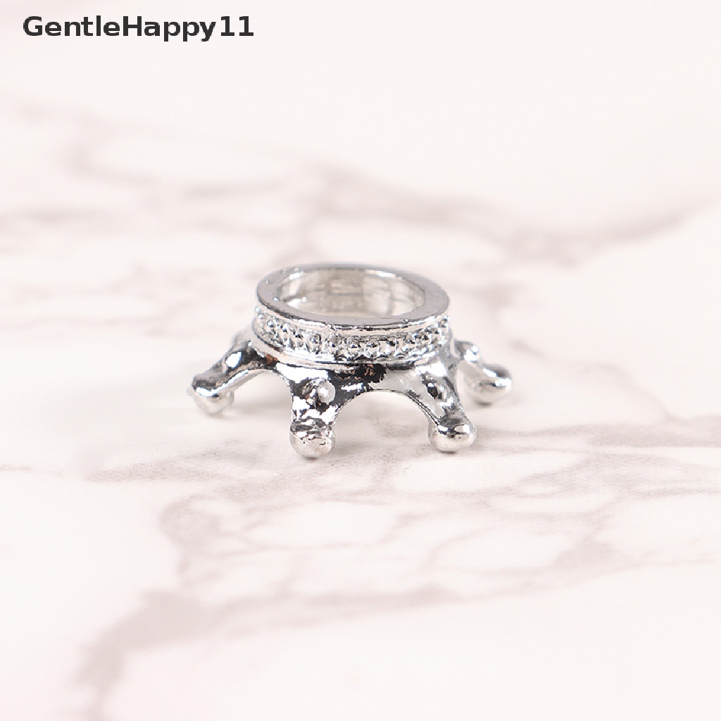 Gentlehappy Crystal Ball Holder Sphere Base Rumah Boneka Properti Fotografi Hiasan Kue Hadiah id