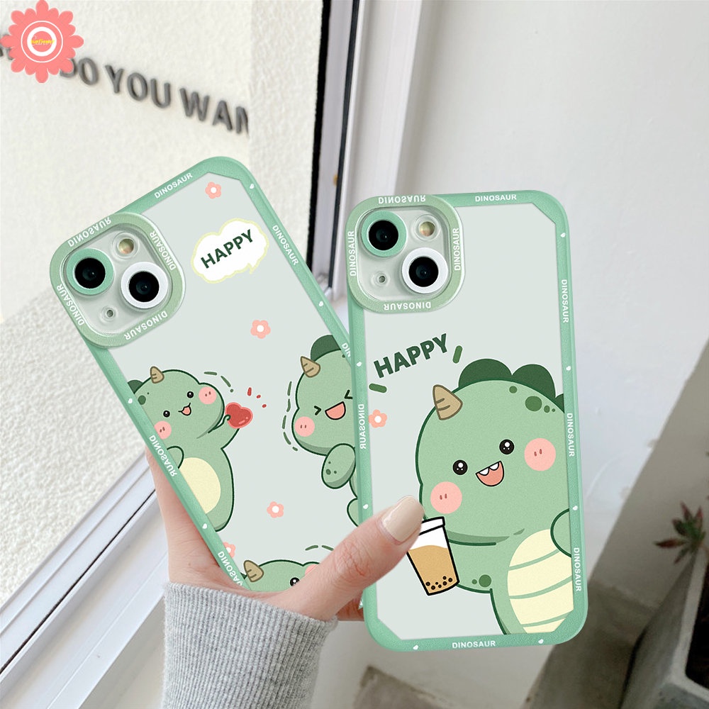 Case Teh Susu Dinosaurus Kartun Lucu Infinix Hot8 10s 11s Nfc 10 Lite 20 12i 20s Smart4 5 6 Plus Panas 11s 11 10 9 12 Main 12pro Note 11 10 12 Pro 12 2023 Ange Eyes Soft Casing TPU