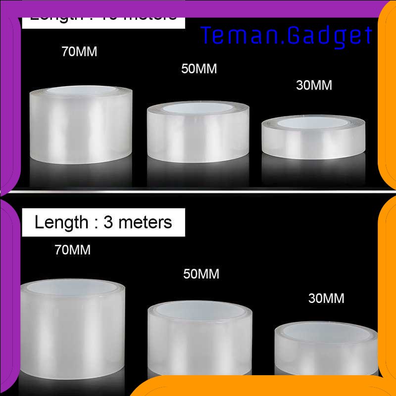 TD - OTO SEAMETAL Stiker Pelindung Mobil Car Scratchproof Protector Tape 3 m - C39906