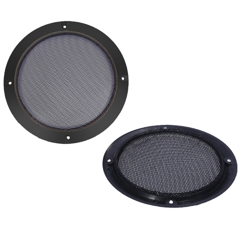 Gro Speaker Jaring Penutup Speaker Mobil Mesh Kandang Frame Plastik Kawat Metal 2-8in