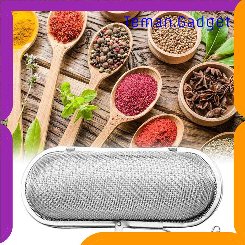 TG - DPR JETTING Filter Saringan Teh Reusable Tea Infuser Strainer Ellipse - M218