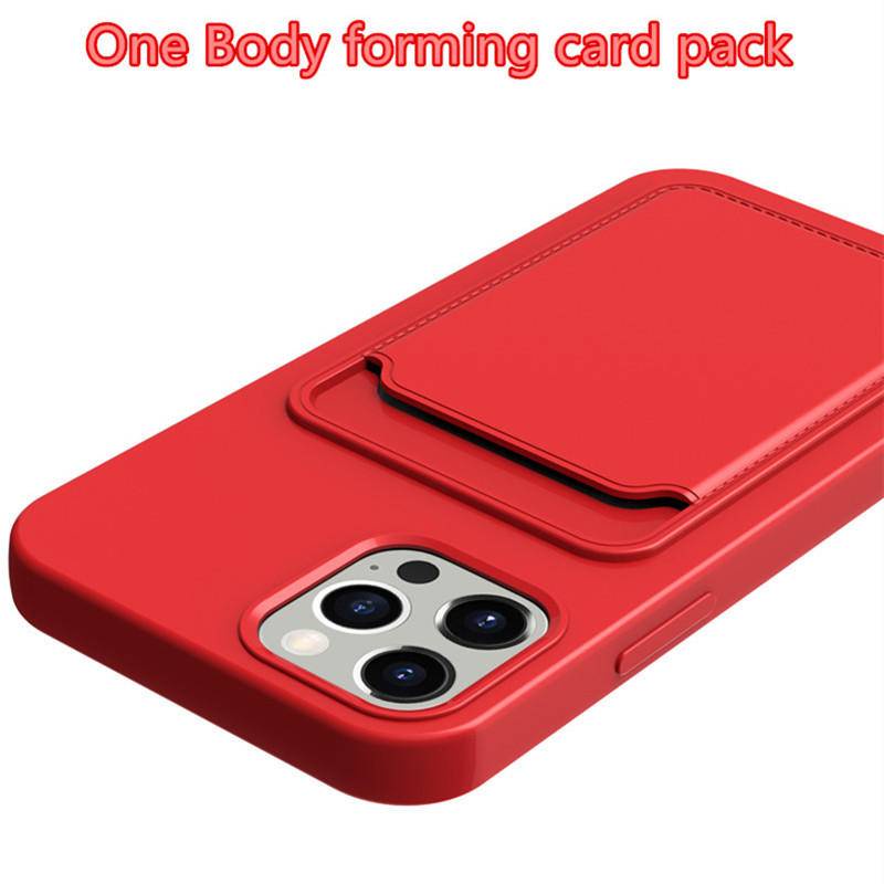 Card Holder Phone case Untuk iPhone X XS MAX XR 7 8 Plus SE 2022 2020 Dompet Soft Back Cover Shockproof case Untuk iPhoneX iPhoneXR