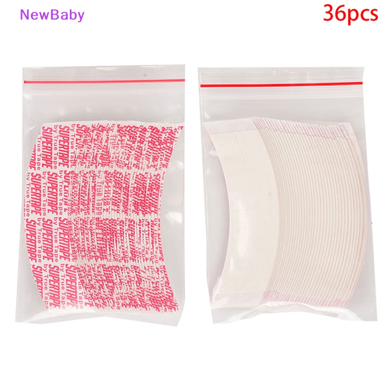 Newbaby 36PCS/Pack Tape Wig Renda Tahan Air Pita Perekat Ganda Untuk Rambut Palsu/Wig Renda ID