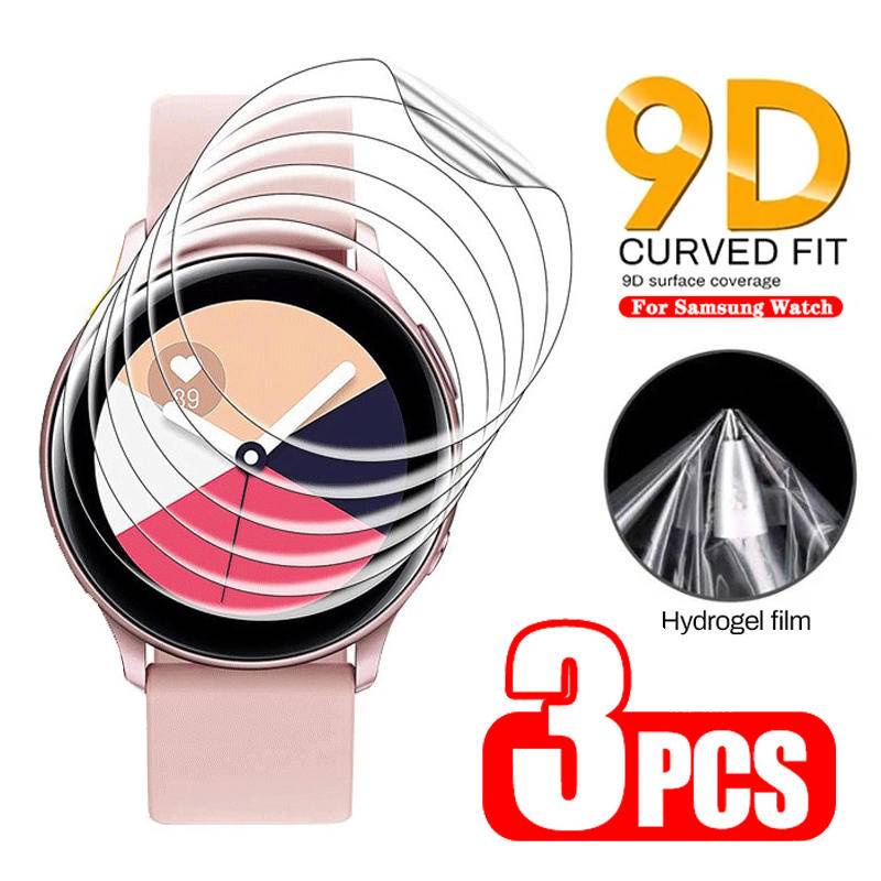 Untuk Samsung Galaxy Active2 44mm 40mm Soft Hydrogel film Pelindung Layar film Pelindung Untuk Samsung Galaxy Watch5 4 44mm 40mm