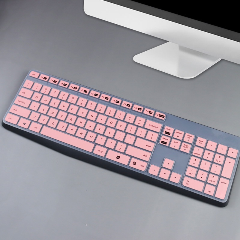 Untuk Logitech K375S MK235 MK315 Penutup Keyboard Silikon Tahan Air Film Tahan Debu