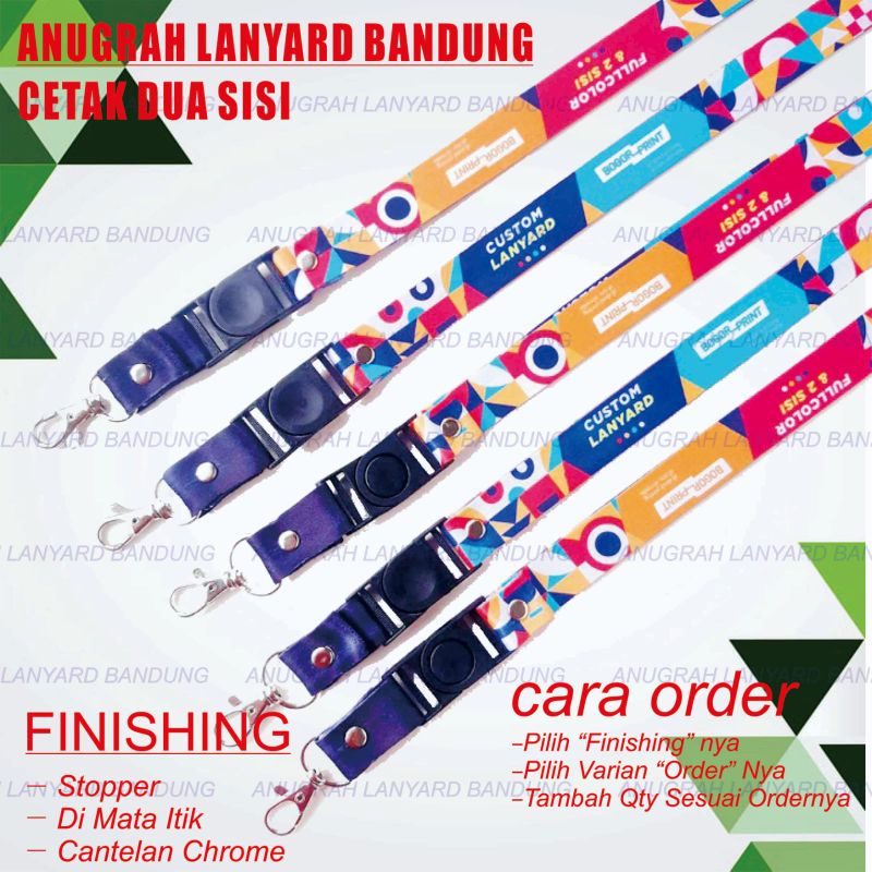 

Promo TALI LANYARD ID CARD CUSTOME PRINTING 1,5 CM /CETAK TALI LANYARD ID CARD PRINTING SUBLIM FULL COLOR yang berkualitas