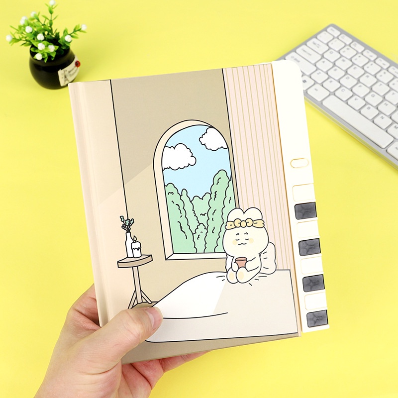 Creative Lockable Diary Book 32K Open Password Book Kartun Notebook Siswa Sekolah Dasar Notebook Untuk Hadiah