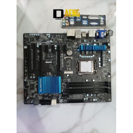 Motherboard PC Gaming Merk Gigabyte GA-  Z77X - D3H 1155 Support M SATA SSD mantap Ada Hdmi