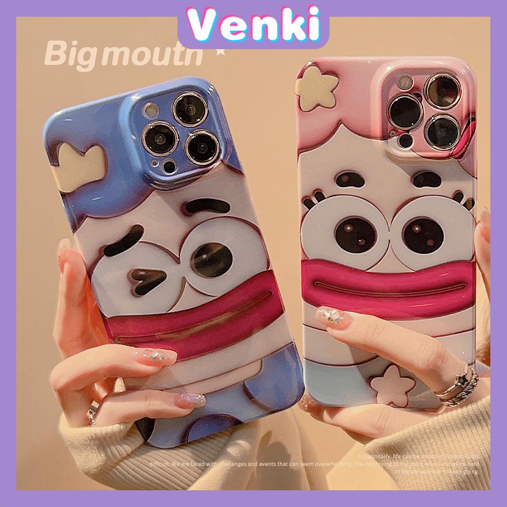 VENKI - For iPhone 11 iPhone Case Cream Glossy Soft Case TPU Shockproof Camera Cover Protection Bear Bunny Compatible with iPhone 14 13 Pro max 12 Pro Max 11 xr xs max 7Plus 8Plus