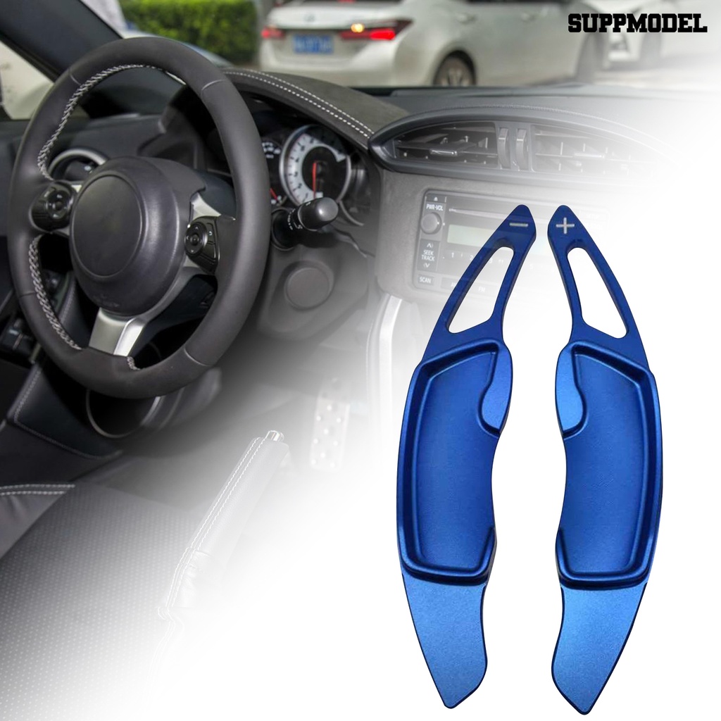 [SM Otomatis] 2Pcs Paddle Shift Dengan Stiker Perekat Dipasang Paduan Aluminium Setir Mobil Paddle Shifter Kompatibel Dengan Toyota GT86 Subaru BRZ Forester Pedalaman Legacy XV