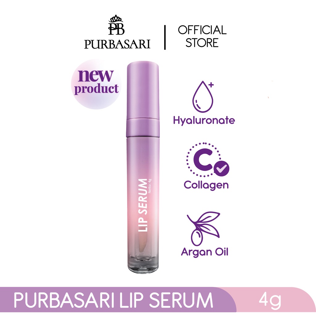 Purbasari Lip Serum / Pelembap bibir - Collagen bibir.